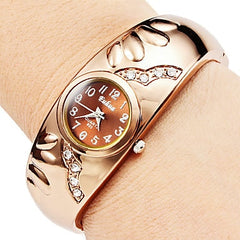 fashion rose gold women's watches ladies bracelet watch women watches luxury diamond wrist watch clock reloj mujer