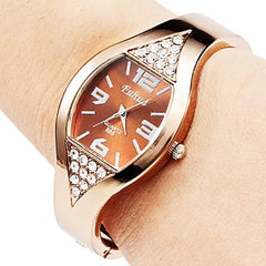 fashion rose gold women's watches ladies bracelet watch women watches luxury diamond wrist watch clock reloj mujer