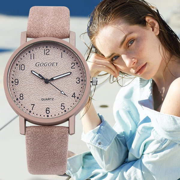 Gogoey Women's Watches Fashion Leather Watch Women Watches Casual Ladies Watch Clock reloj mujer zegarek damski montre femme